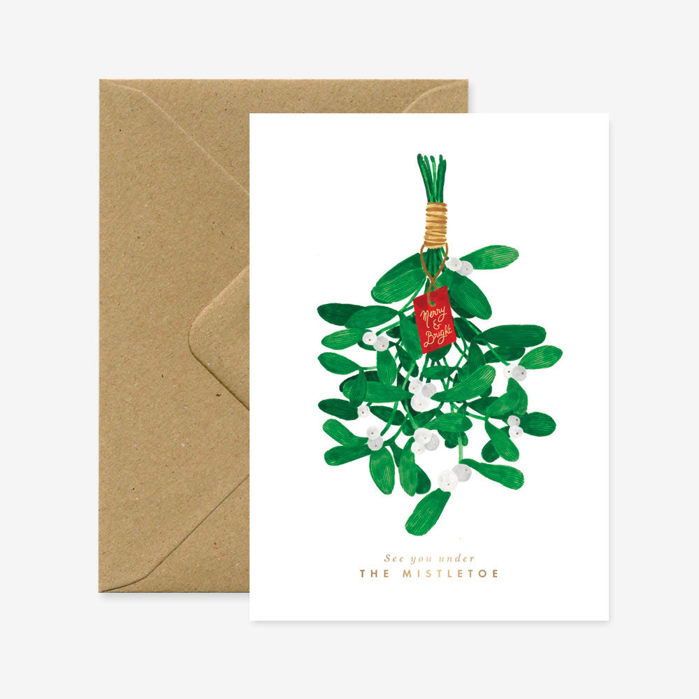 Carte Mistletoe