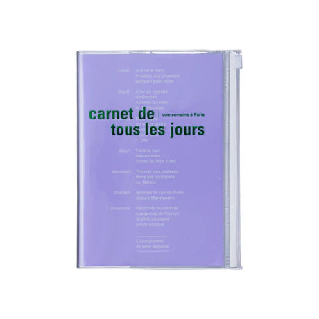 Carnet de tous les jours - A6 purple