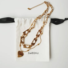 Charger l'image dans la galerie, Collier double coeur

