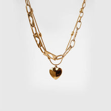 Charger l'image dans la galerie, Collier double coeur
