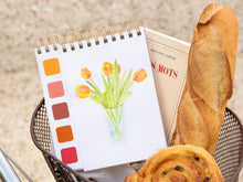 Charger l'image dans la galerie, Travel book - Carnet d'aquarelle un Printemps à Paris
