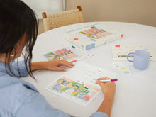 Charger l'image dans la galerie, Coffret coloriage au numéro - Place des fleurs
