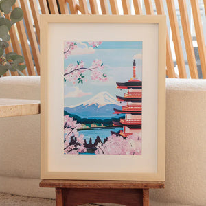 Petit pinceau - Mont Fuji