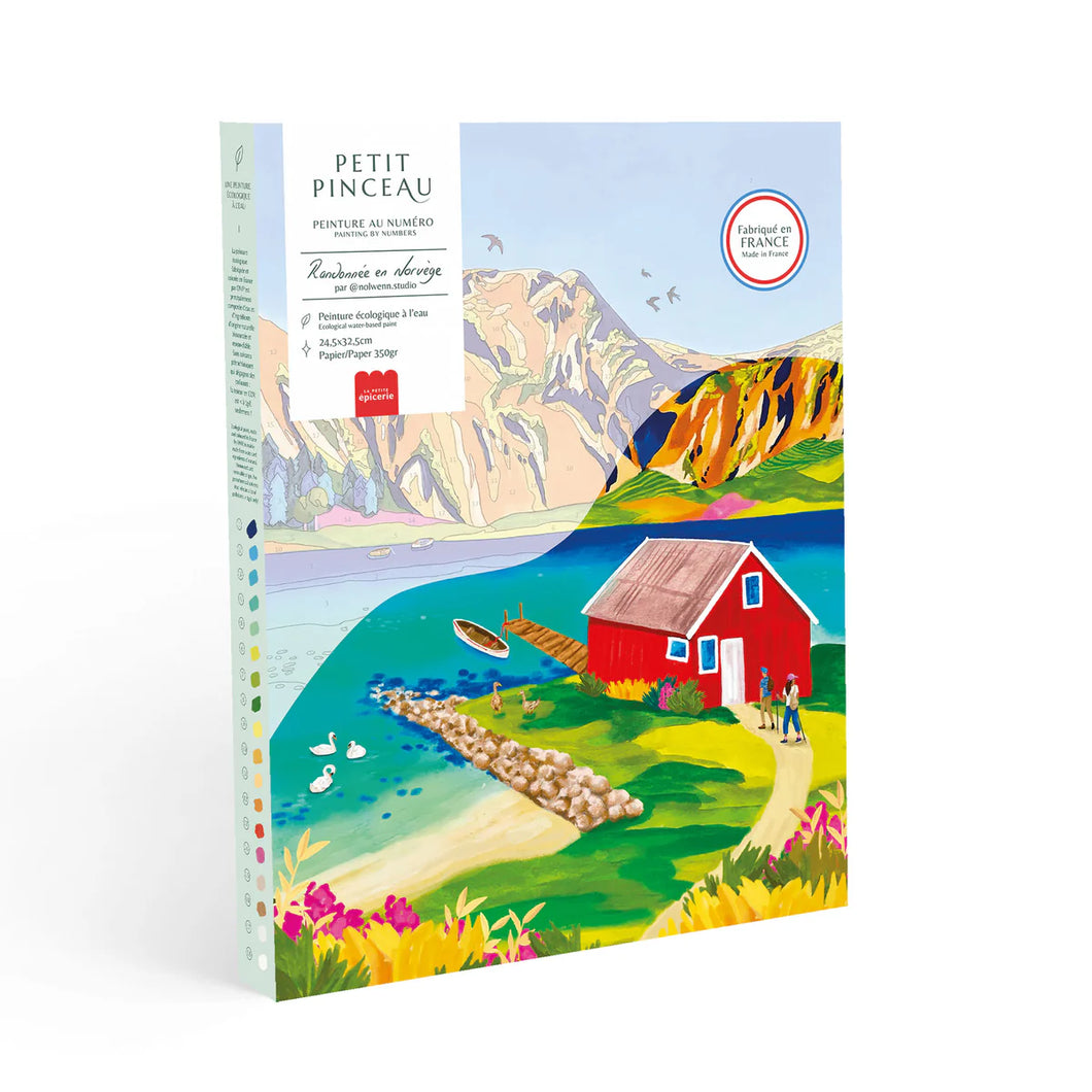 Petit pinceau - Randonnée en Norvège