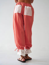 Charger l'image dans la galerie, Pantalon Claudia - Vichy orange
