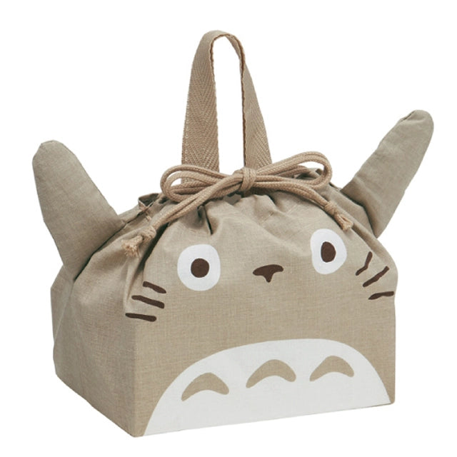 Sac à lunch en coton avec poignées Totoro
