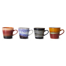 Charger l&#39;image dans la galerie, 70s ceramics : americano mugs, friction (set of 4)
