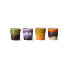 Charger l&#39;image dans la galerie, 70s ceramics : egg cups, island (set of 4)
