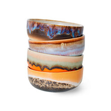 Charger l&#39;image dans la galerie, 70s ceramics : tapas bowls, crystal (set of 4)
