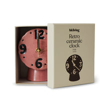 Charger l&#39;image dans la galerie, Retro ceramic clock pink
