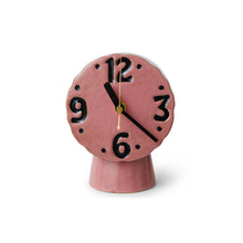 Charger l&#39;image dans la galerie, Retro ceramic clock pink
