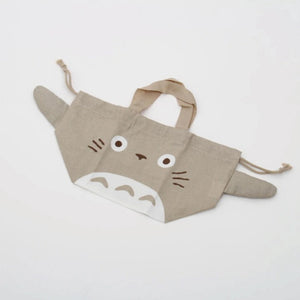 Sac à lunch en coton avec poignées Totoro