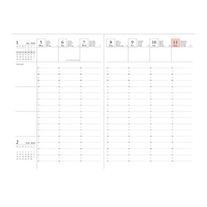 Agenda 2025-2026 A6 'Gradient' pink