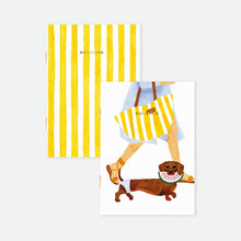 Charger l'image dans la galerie, Carnets duo - Summer Dachshund
