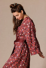 Charger l'image dans la galerie, Kimono Kima - Lison cabernet

