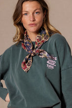 Charger l'image dans la galerie, Foulard Freya en soie et coton - September macadamia
