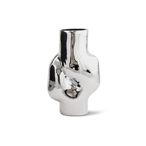 vase, chrome, fleurs, hkliving, déco, home