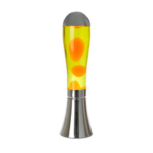 Charger l'image dans la galerie, Lampe lave magma silver/yellow
