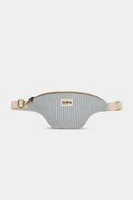 Charger l'image dans la galerie, Sac banane Olivia - Rayures bleues
