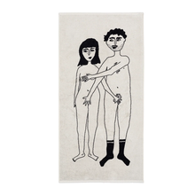 Charger l'image dans la galerie, bath towel naked couple
