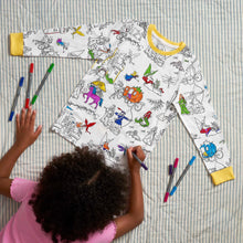 Charger l&#39;image dans la galerie, Pyjama de conte de fées à colorier
