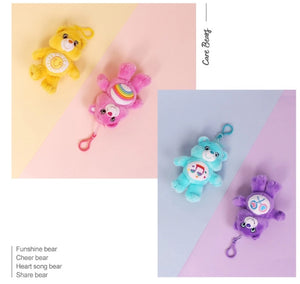 Porte-clés en peluche Bisounours / Charm pour sac