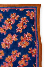 Charger l&#39;image dans la galerie, Grand foulard Dupatta - Violeta Navy
