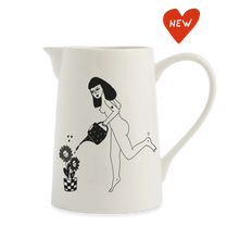 Charger l&#39;image dans la galerie, Large jug happy flowers
