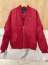Charger l'image dans la galerie, Blouson bomber long - Bordeaux
