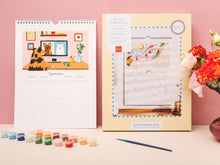 Charger l&#39;image dans la galerie, calendrier, 2026, peinture, numéro, petite, épicerie, pinceau, cadeau, concept, store, green, terra, tournai, lille, bruxelles, courtrai
