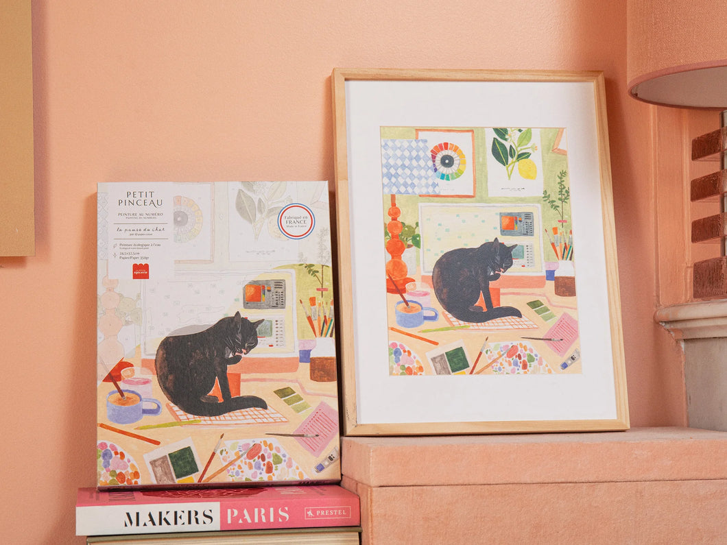 peinture, numéro, petit, pinceau, green, terra, cadeau, concept, store, tournai, lille, bruxelles, courtrai