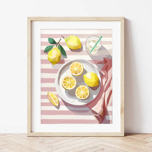 Petit pinceau - Citrons de Menton