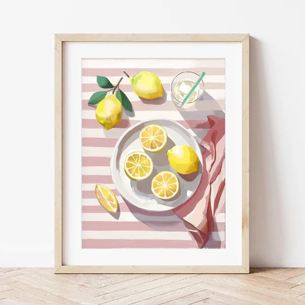 Petit pinceau - Citrons de Menton