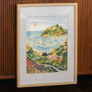 Petit pinceau -Balade dans les calanques