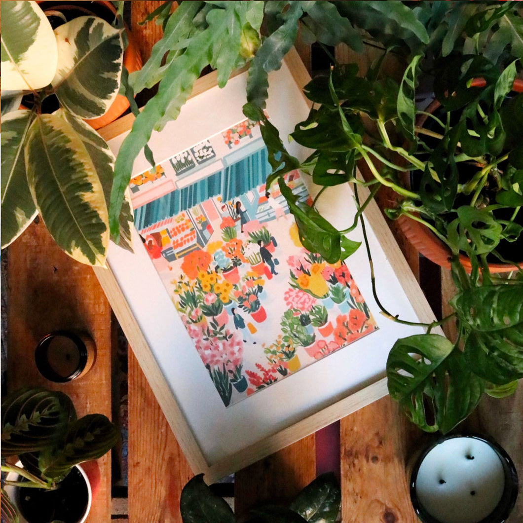 Petit pinceau - Flower market
