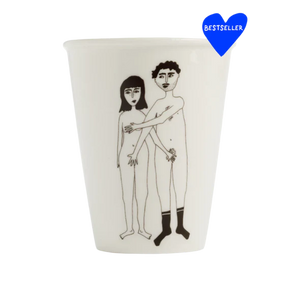 Cup couple nu de face