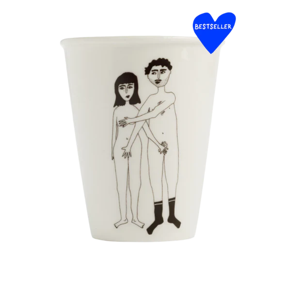 Cup couple nu de face