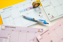 Charger l&#39;image dans la galerie, Bloc-notes agenda hebdomadaire Moomin

