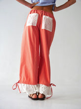 Charger l'image dans la galerie, Pantalon Claudia - Vichy orange
