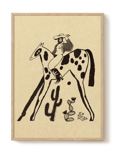 Affiche Enikő Eged - I Prefer Cowgirls