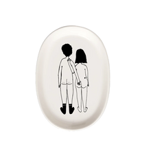 Charger l'image dans la galerie, small dish naked couple back
