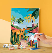 Charger l'image dans la galerie, Peinture au numéro 30x40 : Le village mexicain
