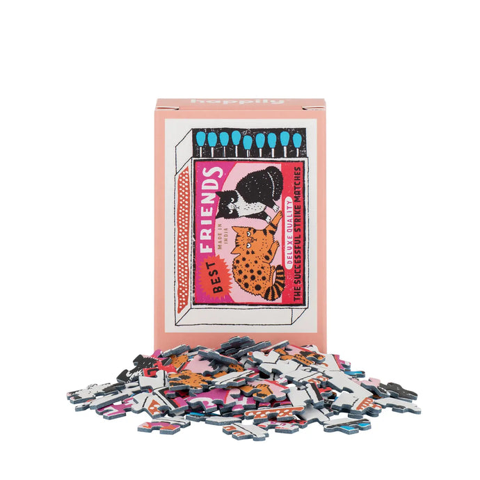 puzzle, matches, happily puzzles, tournai