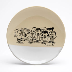 Assiette Snoopy : The gang