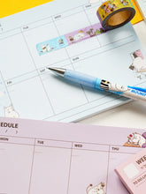 Charger l&#39;image dans la galerie, Bloc-notes agenda hebdomadaire Moomin
