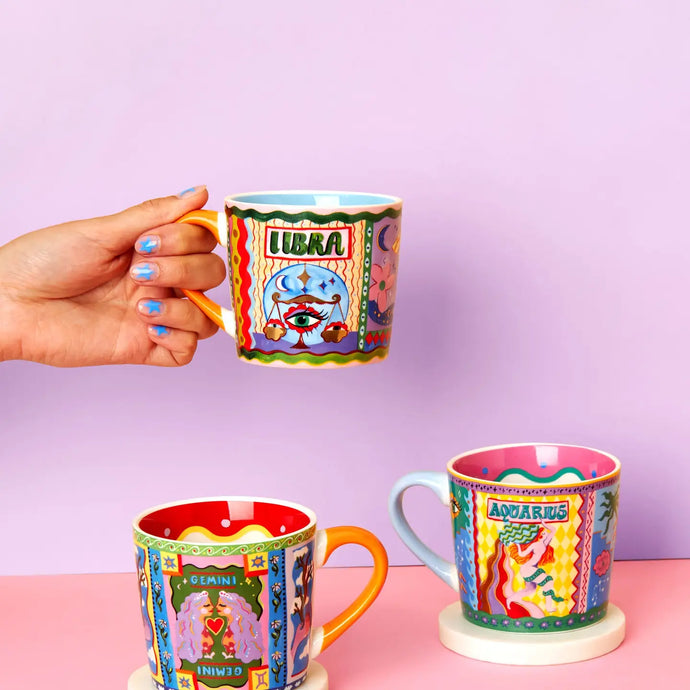gemini, gémeaux, zodiaque, astrologie, tasse, mug, café