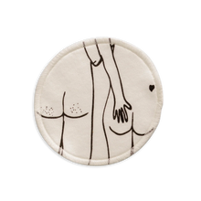 Charger l'image dans la galerie, face pads naked couple back detail (set*7)
