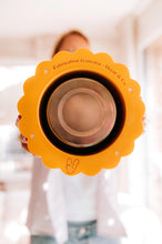 Charger l'image dans la galerie, Gamelle pour chien en forme de marguerite - Small jaune
