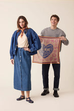 Charger l'image dans la galerie, Foulard Mamavida - Mummy bleu royal
