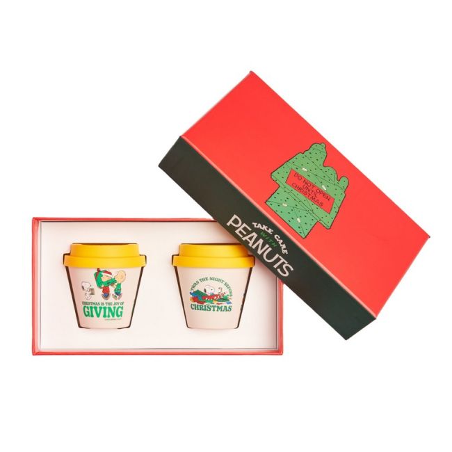 coffret, noel, snoopy, peanuts, café, expresso, que, cup, green, terra, cadeau, mons, lille, tournai, bruxelles, courtrai